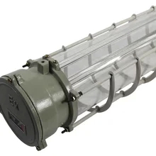 Ex Db Eb IIC T6 Gb/Ex Tb IIIC T80C Db 600mm Lampu Fluoresen Buktinya Ledakan untuk Zona 1 2 Kelas Keamanan II