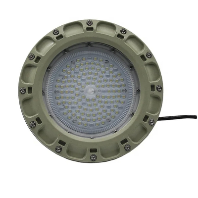 150W 140lm/W ATEX bersertifikat lampu banjir LED untuk lokasi berbahaya dengan penyangga penyangga langit-langit jalan