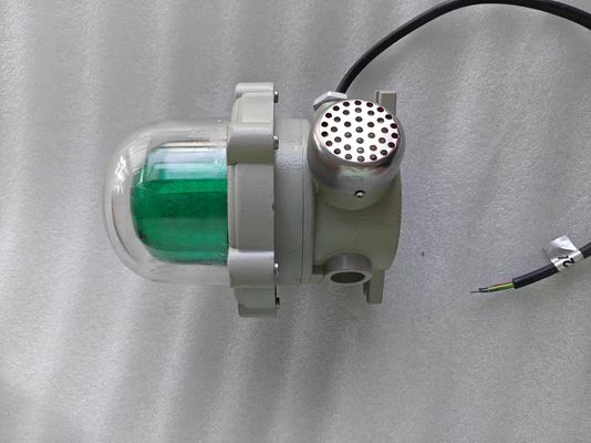 “Lampu Alarm Tahan Ledakan IP65 – ATEX/IECEx Zona 1/2 & Zona 21/22, Sinyal Area Berbahaya Gudang”