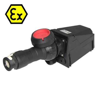 Full Plastic GRP Explosion Proof Data Outlet ATEX Disetujui WF2 220VAC 380VAC