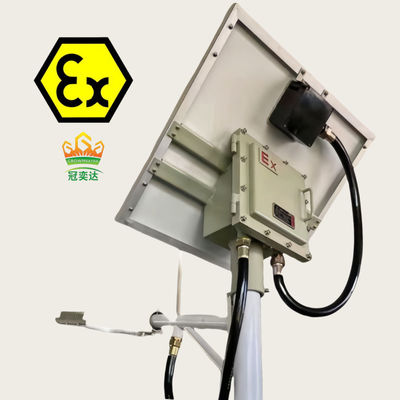 Grosir 100w Lampu Jalan Tenaga Surya Bukti Ledakan Bukti Debu dan Penerangan Jalan Led Tenaga Surya Tahan Air Ex-proof
