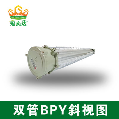 Lampu LED Tahan Ledakan Lampu Fluorescent Exd IIB T6 Gb/Ex TD A21 IP65 T80C 5 Lumens Tingkat Industri