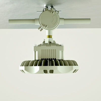 Lampu Manik-manik CREE Tahan Ledakan Perlengkapan High Bay Ex Db Eb IIC T6 Gb Ex Tb IIIC T80°C Db IP66 Solusi Pencahayaan Industri