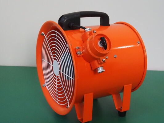ATEX Proof ledakan Portable Axial Fan Blower dengan 5/10/15 meter Saluran