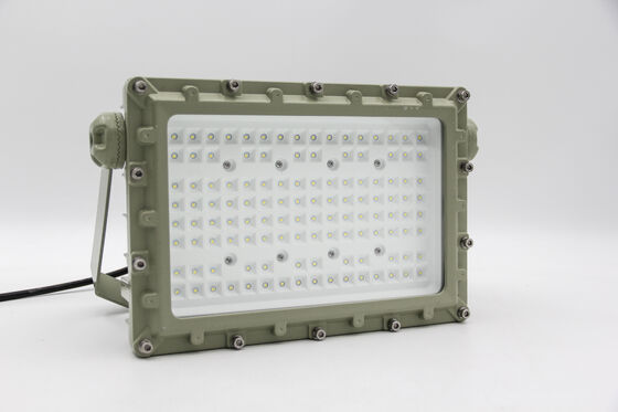 Lampu Sorot Industri Tahan Api IP66, ATEX 50-240W, Efisiensi Cahaya 140lm/W, Lulus Zona 1 & 2 IECEx, Garansi Layanan 5 Tahun