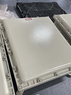 Customized Aluminium Alloy ATEX Ex proof Junction Box dengan bahan SS304& 316 G3/4