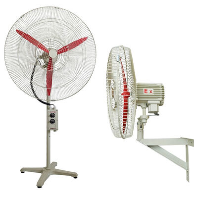1450r m RPM Blast Proof Air Circulator Blast Proof Fan Sertifikasi ATEX CNEX Sempurna untuk sirkulasi udara di area berbahaya