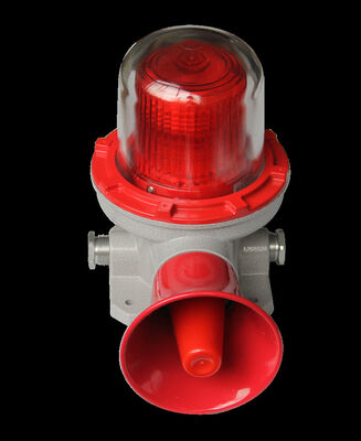 Merah Kuning Biru Dan Warna Lainnya Lampu Indikator Blast Proof Lampu Langit-langit Pemasangan Perangkat Sinyal Keamanan Industri Tugas Berat
