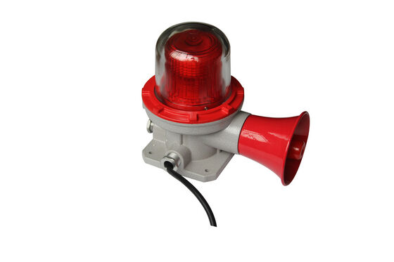 Frekuensi berkedip 150 kali menit Lampu Alarm Blok Eks Mark II 2 G Ex Db Eb IIC T6 Gb II 2 D Ex Tb IlIC T80°C Db IP66 Standby Current ≤50mA