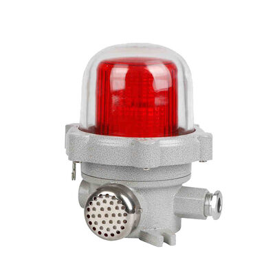 IP66 Lampu indikator tahan ledakan dengan umur 50000 jam Lampu sinyal tahan ledakan untuk sistem keselamatan industri