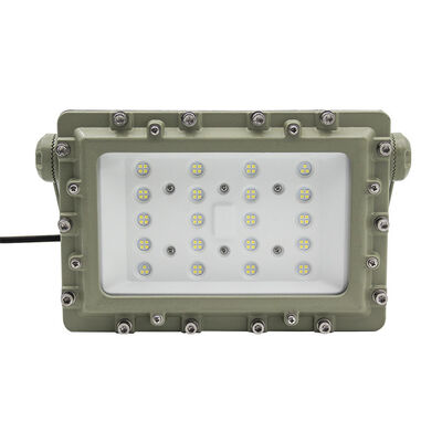 CCT 3000 4000 5000 5700K Explosion Proof LED Flood Light Efficiency 150lmw Marine Grade Aluminum Energy Hazardous Lighting