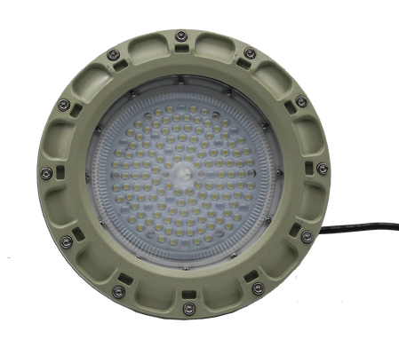 IECEx IP66 LED Explosion Proof Light 100W 150W High Bay Light WF2 AC 100-277V Aluminium Alloy dengan Garansi 5 Tahun