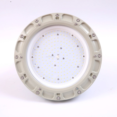 Lampu High Bay LED Tahan Ledakan Langit-langit 150W ATEX Ex d IIC T6 Gb IP66 Tahan Air untuk Zona Berbahaya
