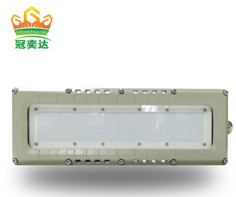 Lampu LED tahan ledakan paduan aluminium untuk industri petrokimia