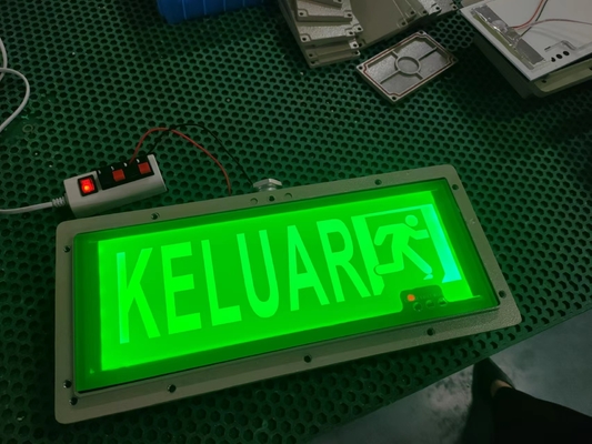 Lampu Darurat Keluar Anti Ledakan Kompak OEM – CRI ≥70, Bersertifikasi ATEX / IECEx / RoHS / CNEX / ISO9001, Desain yang Dapat Disesuaikan untuk Area Berbahaya