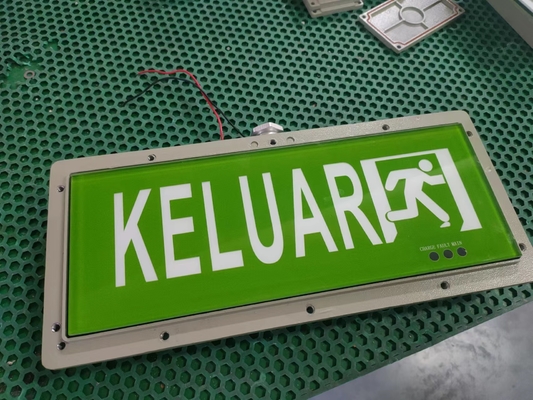 Lampu Darurat Keluar Anti Ledakan Kompak OEM – CRI ≥70, Bersertifikasi ATEX / IECEx / RoHS / CNEX / ISO9001, Desain yang Dapat Disesuaikan untuk Area Berbahaya