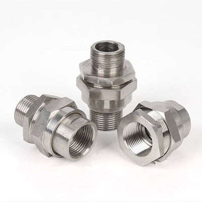 6-12mm Cable Diameter Range Brass Ex Proof Cable Gland Dengan Panjang Benang 8mm