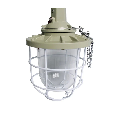 Lumen 5000K Proof Explosion HID Light Fixture Tempered Glass Lens Die casting Aluminium Housing