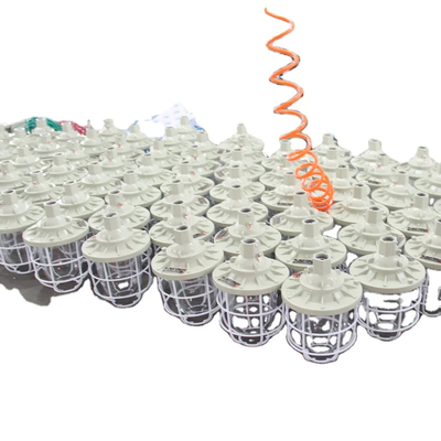 70 CRI E27 Lampu HID tahan ledakan 5000K Temp Ceiling/Wall Mount dengan rentang suhu yang luas