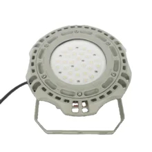 Anodized Die Casting Aluminium Alloy Bay Lampu 120° Wide Beam Angle 5500K-6500K Suhu Warna