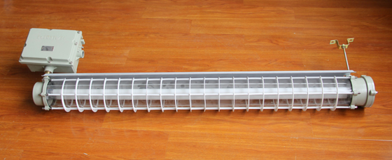 Ex Db Eb IIC T6 Gb/Ex Tb IIIC T80C Db 600mm Lampu Fluoresen Buktinya Ledakan untuk Zona 1 2 Kelas Keamanan II