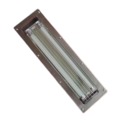 Cahaya tabung Lumen Tinggi Lampu Fluoresen tahan ledakan 100lm / w suhu warna yang disesuaikan 5 Tahun Garansi Atex