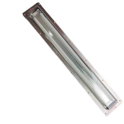 Cahaya tabung Lumen Tinggi Lampu Fluoresen tahan ledakan 100lm / w suhu warna yang disesuaikan 5 Tahun Garansi Atex