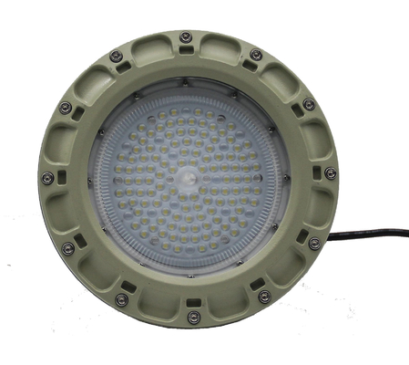 50000 Jam Umur Ex Db Eb IP66 Led Alloy Aluminium Proof Led Bay Lampu Dengan Bracket