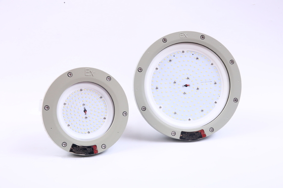 100w LED High Bay Explosion Proof Light ATEX IP66 Lampu tahan ledakan WF2 di luar ruangan Zona 21 Zona 22