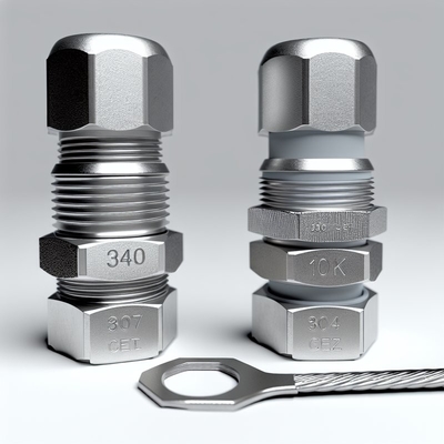10-14mm Ex Proof Cable Gland dengan Single Wire Armor dan Smooth Surface CE ROHS ISO9001 Certified