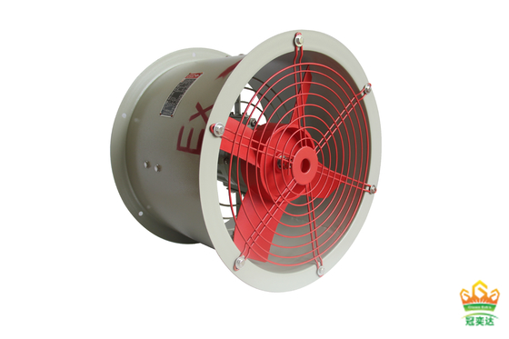 2000m3/h 1450r/m Kipas Aksial Buktinya Ledakan Dengan Diameter 250mm Untuk Lingkungan Berbahaya Ledakan