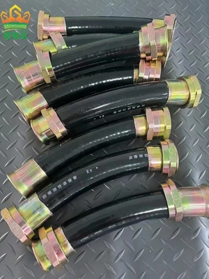 Ledakan Proof Saluran Custom Panjang 30cm 300mm Karet dan baja tahan karat Bahan ATEX Sertifikasi