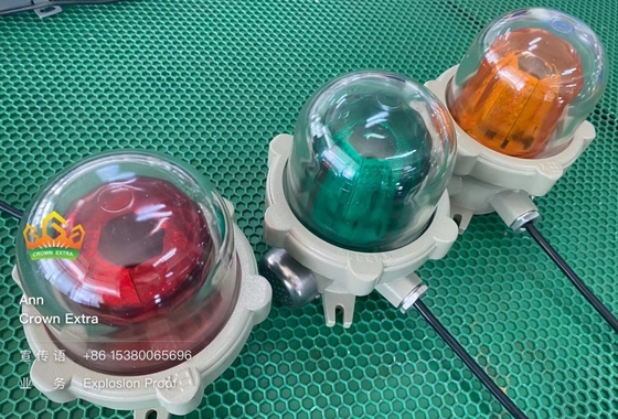 120-180 dB Lampu Alarm Proof Explosion Untuk Pabrik Pengolahan Kimia