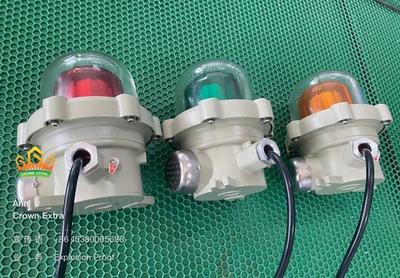 Lampu alarm tahan ledakan industri yang menjamin keselamatan di lingkungan kerja berbahaya