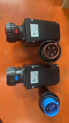 Ledakan Proof IP65 220/380VAC Plug and Socket dengan ketahanan korosi yang tahan lama untuk daerah berbahaya