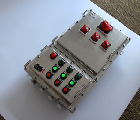2mm II 2G Ex Control Panel Dengan IP66 Powder Coated Finish