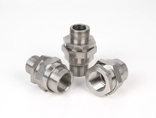 Waterproof IP68 Connector Explosion Proof Cable Glands M20*1.5 SS304 Spiral Metal Stainless Steel Armored Disegel