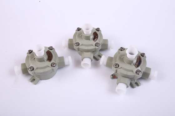 Disesuaikan IP65 Ex Proof Electrical Junction Box Aluminium Shell Cable Entry G1/2&quot; G3/4&quot; G1&quot; G1 1/4 G1 1/2&quot; G2&quot;