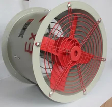 IP54 600mm Diameter Proof Explosion Axial Fan Dengan Aliran Udara 8700m3/h