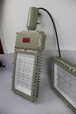 100W 130lm/W Ledakan Proof Flood Lampu luar tahan air kekakuan tinggi operasi skala besar pekerjaan pencahayaan
