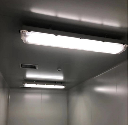 100lm/w Efisiensi 2*36w Lampu Linier Led Tabung Ganda Proof Explosion Untuk Daerah Industri