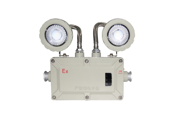 Lampu darurat tahan ledakan Ex Db Eb IIC T6 Gb/Ex Tb IIIC T80.C Db 3000/4000/5000/5700K Alarm suara