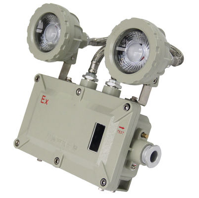 Lampu darurat tahan ledakan Ex Db Eb IIC T6 Gb/Ex Tb IIIC T80.C Db 3000/4000/5000/5700K Alarm suara