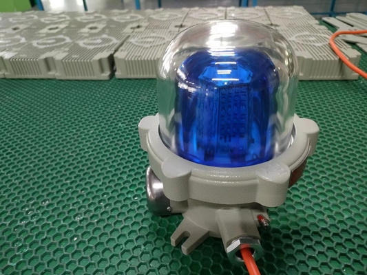 5-40W 120-180db Lampu peringatan khusus dengan II 2 G Ex Mark dan 150 flashes/min