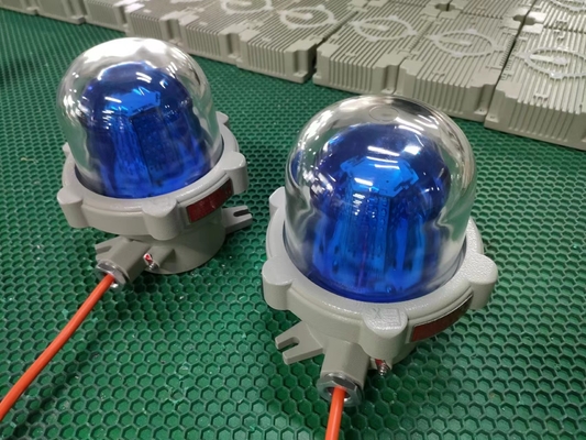 Lampu peringatan tahan ledakan dan lampu alarm langit-langit dipasang 150 kali per menit Frekuensi berkedip