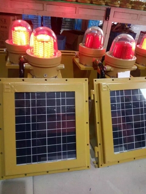 Lampu peringatan tahan ledakan ATEX EAC CNEX dipasang di langit-langit IP66 WF2