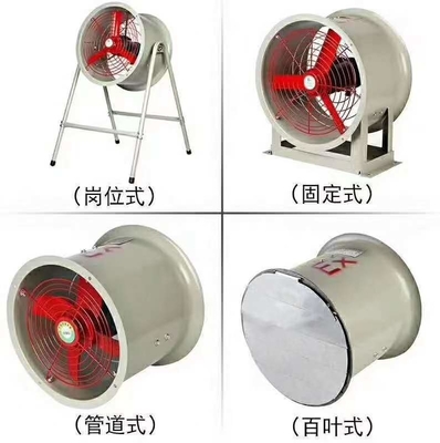 BAF Ex d IIC T4 Pemanas Eksplosi Proof untuk ventilasi tambang industri dan pabrik