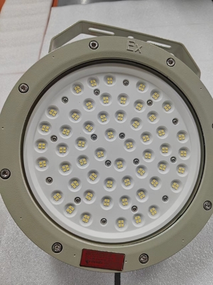 Die Casting Aluminium LED Bay Lampu dengan Bracket Mount 50000hrs Umur