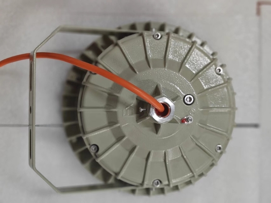 100W / 200W Led Proof Led High Bay Flange Mount Untuk Industri yang Membutuhkan WF2