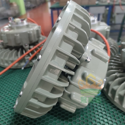 Ledakan tahan api lampu teluk tinggi,ATEX,IECEx,RoHS bersertifikat Untuk stasiun bensin kilang Zona1,2&amp;21,22,100w
